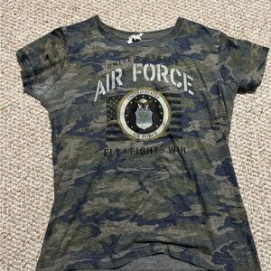 Women’s Air Force Camouflage T-Shirt
